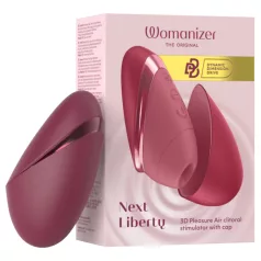   Womanizer Next Liberty - klitorisstimulator med trykkbølger (rød)