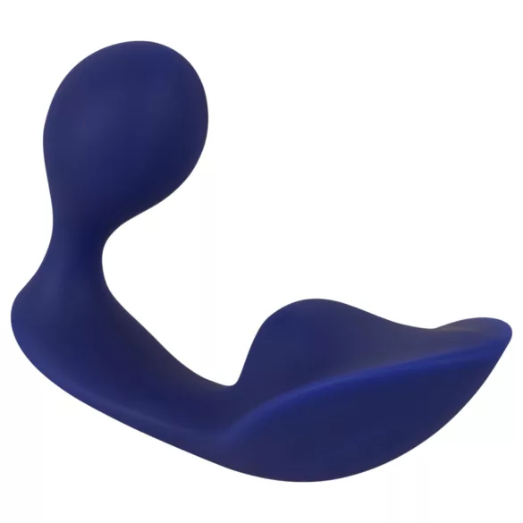 SMILE - fjernstyrt anal- og trusevibrator (blå)
