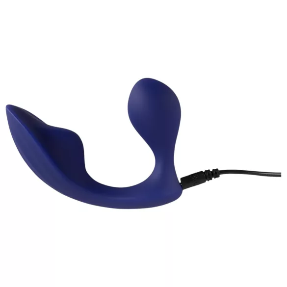 SMILE - fjernstyrt anal- og trusevibrator (blå)