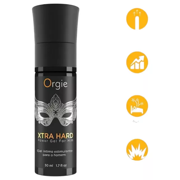 Orgie Xtra Hard - ereksjonsfremmende gel (50 ml)