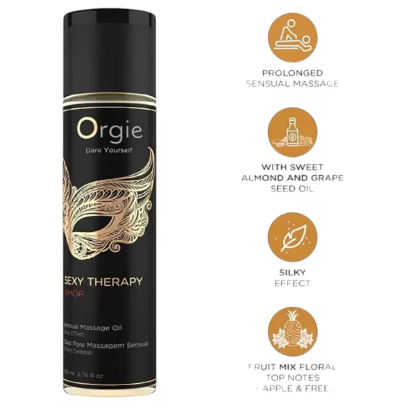 Orgie Amor - Sensuell massasjeolje (200ml)