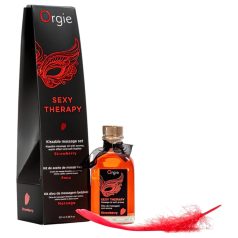 Orgie Sexy Therapy - massasjeoljesett - jordbær