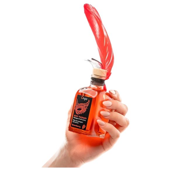 Orgie Sexy Therapy - massasjeoljesett - jordbær