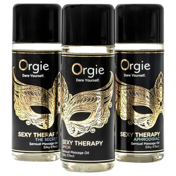 Orgie Sexy Therapy - Sensuell Massasjeoljesett (3x30ml)