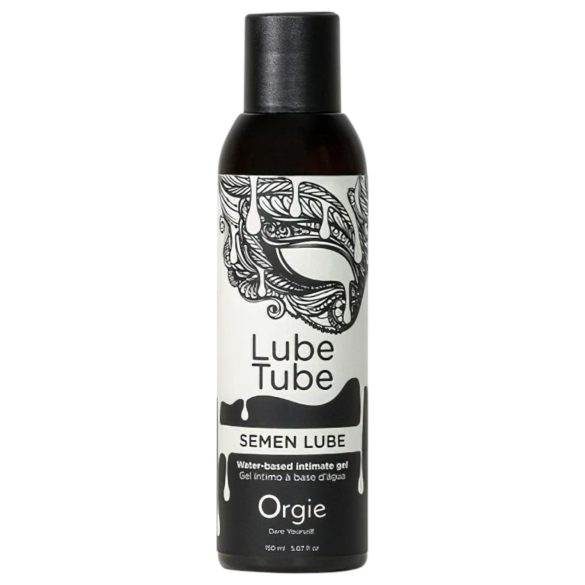 Orgie Lube Tube - Kunstig sædglidemiddel (150ml)