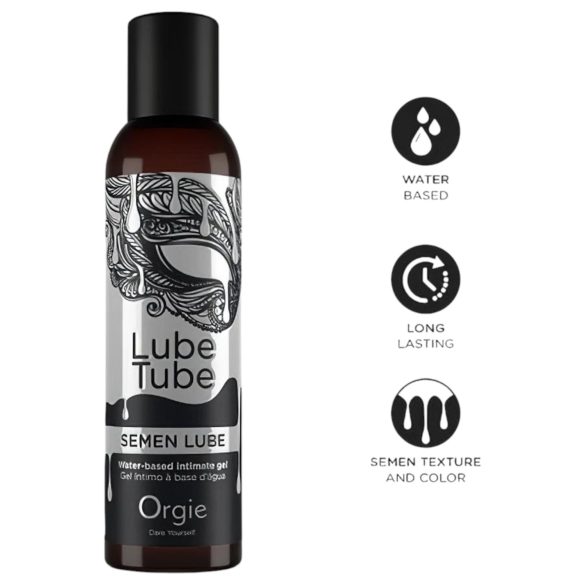 Orgie Lube Tube - Kunstig sædglidemiddel (150ml)