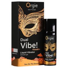   Orgie Dual Vibe - unisex flytende vibrator - Sex on the Beach (15 ml)