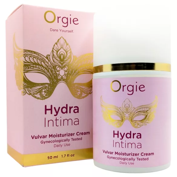 Orgie Hydra Intima - Fuktighetskrem for vulva til daglig bruk (50 ml)
