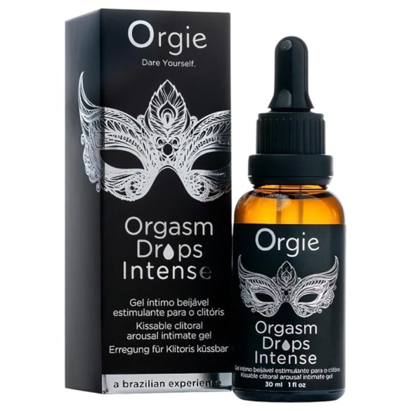 Orgie Orgasm Dråper Intense - stimulerende intimgel for kvinner (30ml)