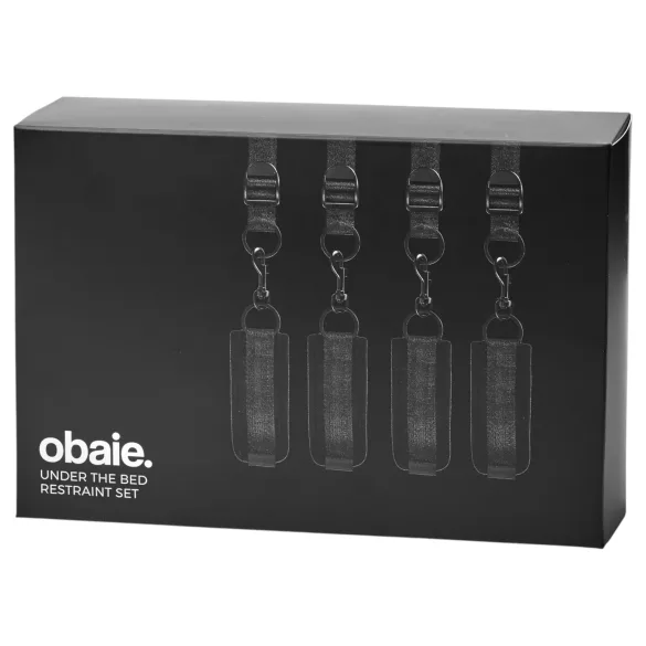 Obaie - bondesett til under madrassen (svart)