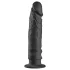 Baseks Slimline - analdildo med sugekopp (svart)