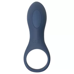 Amaysin - oppladbar vibrerende penisering (blå)