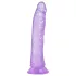 Baseks Jellies - gelédildo med sugekopp (lilla)