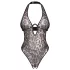 Obsessive Addia - leopardmønstret åpen body