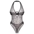 Obsessive Addia - leopardmønstret åpen body