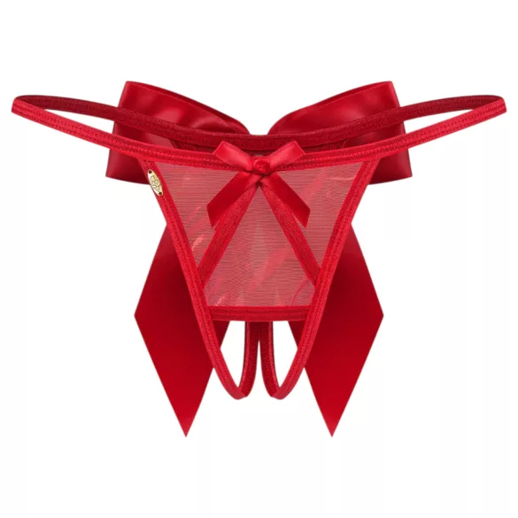 Obsessive Gifty - åpen tanga (rød)