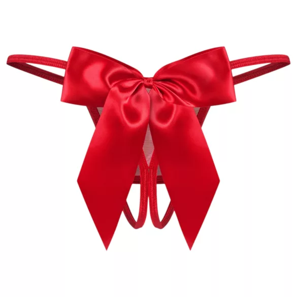 Obsessive Gifty - åpen tanga (rød) - L/XL