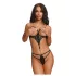 Obsessive Matildea - åpen body (svart) - L/XL