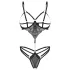 Obsessive Matildea - åpen body (svart) - L/XL