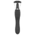 Sweet Play - 2-i-1 vibrator med klittslikker med tunge og sugefunksjon (svart)