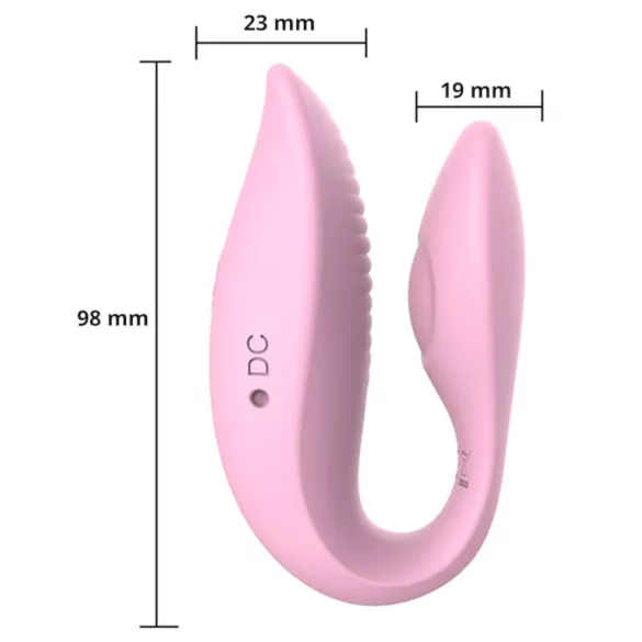 Sweet Play - App-styrt parvibrator (rosa)