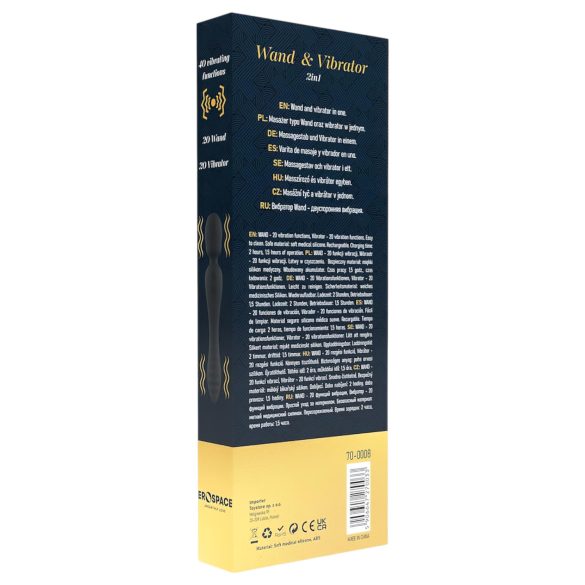 Sweet Play - massasjer og G-punktvibrator (svart)