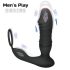 Men's Play - smart, støtende analvibrator (svart)