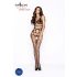 Passion BS032 - Åpen netting catsuit (svart) - S-L