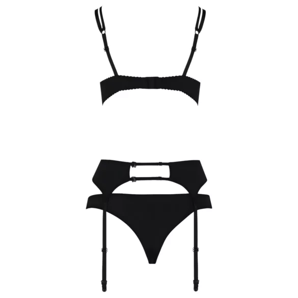 Passion Floris - Undertøysett (svart) - L/XL