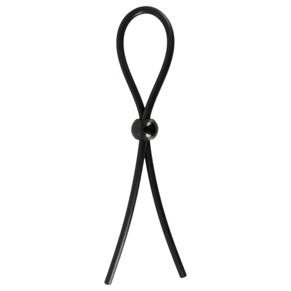 Magic Shiver - justerbar penisring (svart)