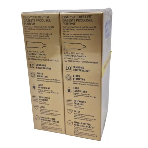 Durex Nude - ultratynne kondomer (2 x 10 stk)