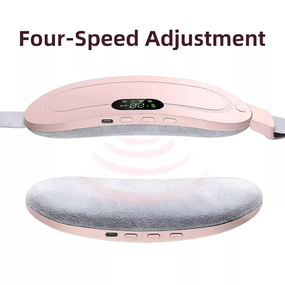 EMS - oppladbart menstruasjonsbelte massør (rosa)