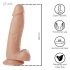 Desirel Titan - naturtro dildo med testikler (naturlig)