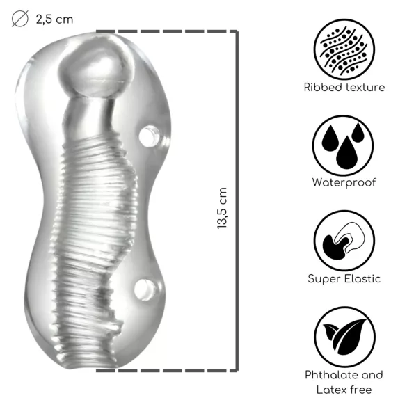 Desirel Vortex - onaniprodukt (gjennomsiktig)