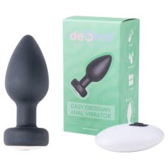   Desirel Easy Obsidian - trådløs analvibrator med radio (svart)