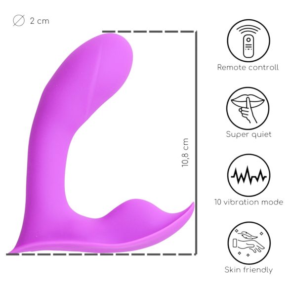 Desirel Insider - G-punkt og prostata vibrator (lilla)