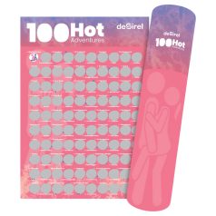 Desirel - 100 sexstillinger skrapeposter-spill (engelsk)