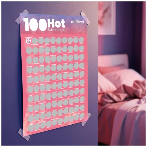 Desirel - 100 sexstillinger skrapeposter spill