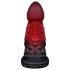 OgazR - blekksprutarm dildo - 19cm (rød)
