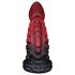 OgazR - blekksprutarm dildo - 19cm (rød)
