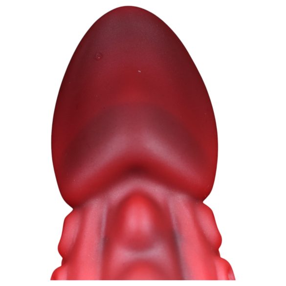 OgazR - blekksprutarm dildo - 19cm (rød)
