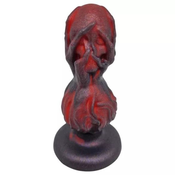 OgazR - kuleformet analdildo - 10,5 cm (svart)