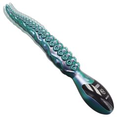 Monster-Kåt – Blæksprutestav Vibrator (grønn)