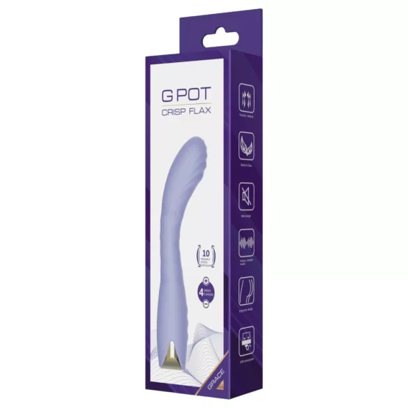 Biu-Biu - buet G-punkt-vibrator (lilla)