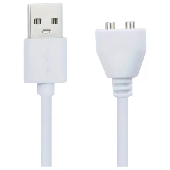 Pleasure Charge Pantyrebel - magnetisk USB-ladekabel (hvit)