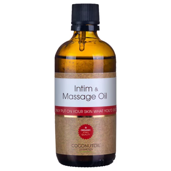 Kokosolje - Økologisk Intim- og Massasjeolje (80ml)