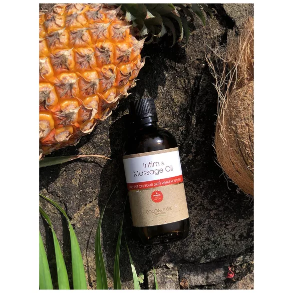 Kokosolje - Økologisk Intim- og Massasjeolje (80ml)