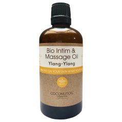   Coconutoil Økologisk Intim- & Massasjeolje Ylang-Ylang (80ml)