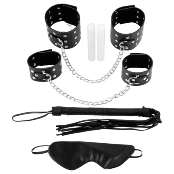 Fetish Fantasy - bondage sett (svart)
