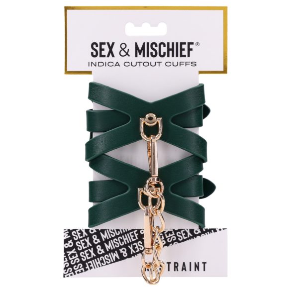 Sportsheets - håndjern (grønn)